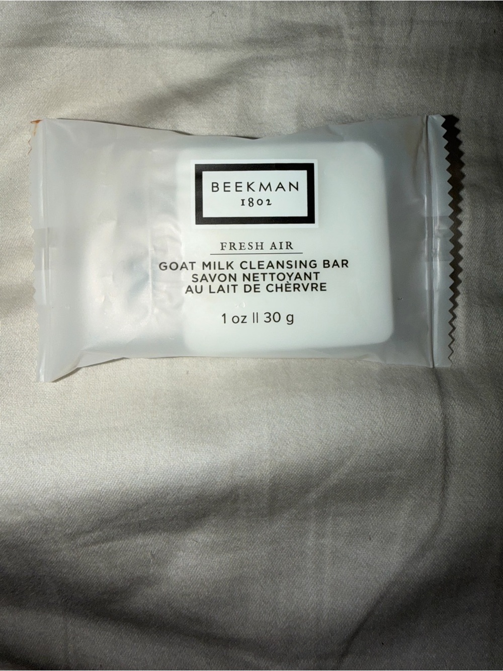 Beekman 1802 Fresh Air Goat Milk Cleansing Bar - White
